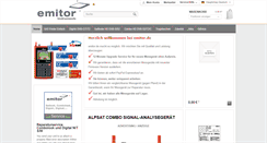 Desktop Screenshot of emitor.de