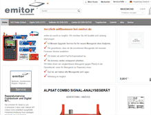 Tablet Screenshot of emitor.de